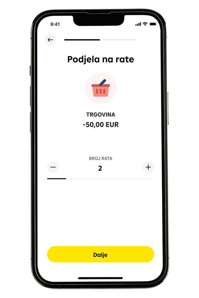Podjela na rate