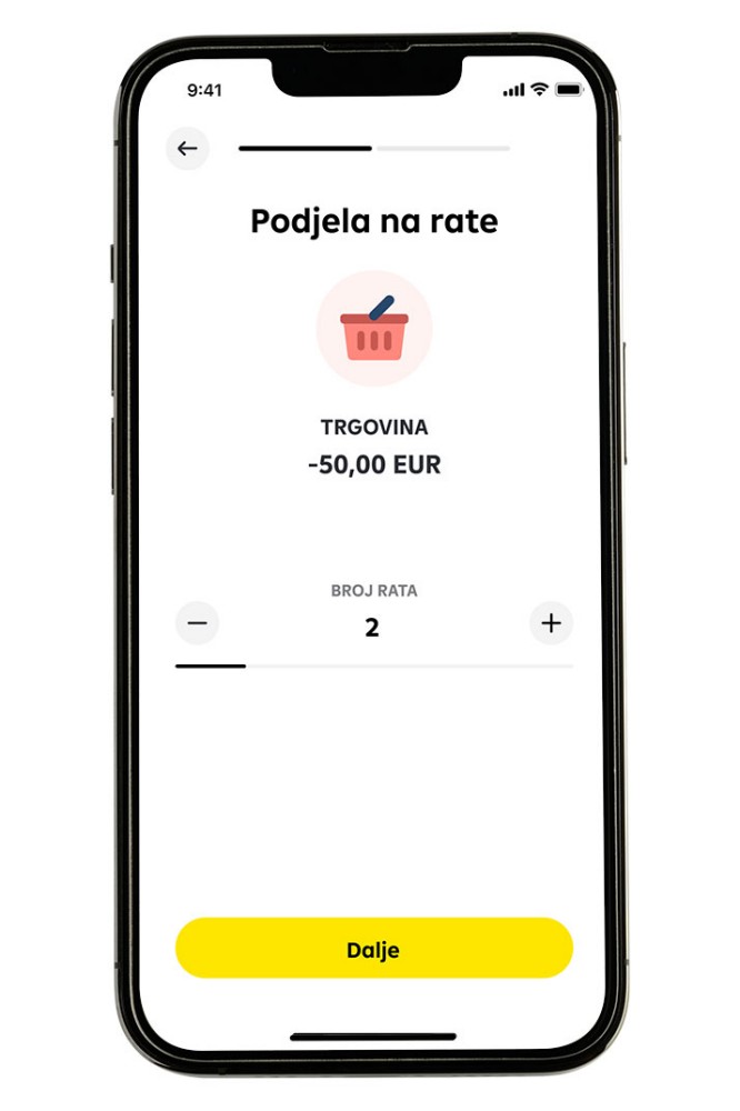 Podjela na rate
