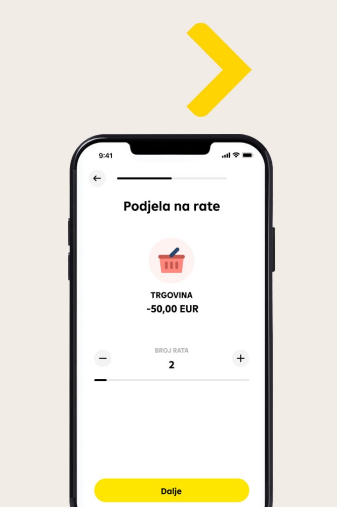 Podjela na rate
