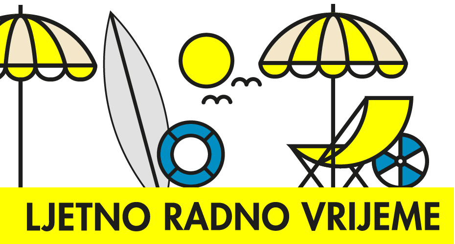 Ljetno radno vrijeme RBA poslovnica